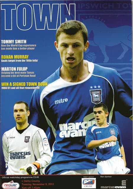 Ipswich Town FC v Derby County FC